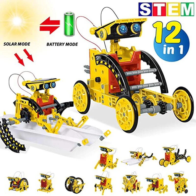 Power Tools Kids - 12 in 1 Science Experiment Solar
