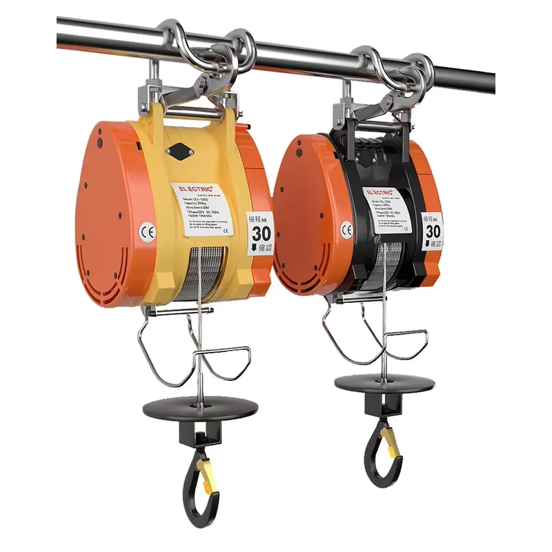 Power Tools Construction - Mini Electric Wire Rope Hoist Winch