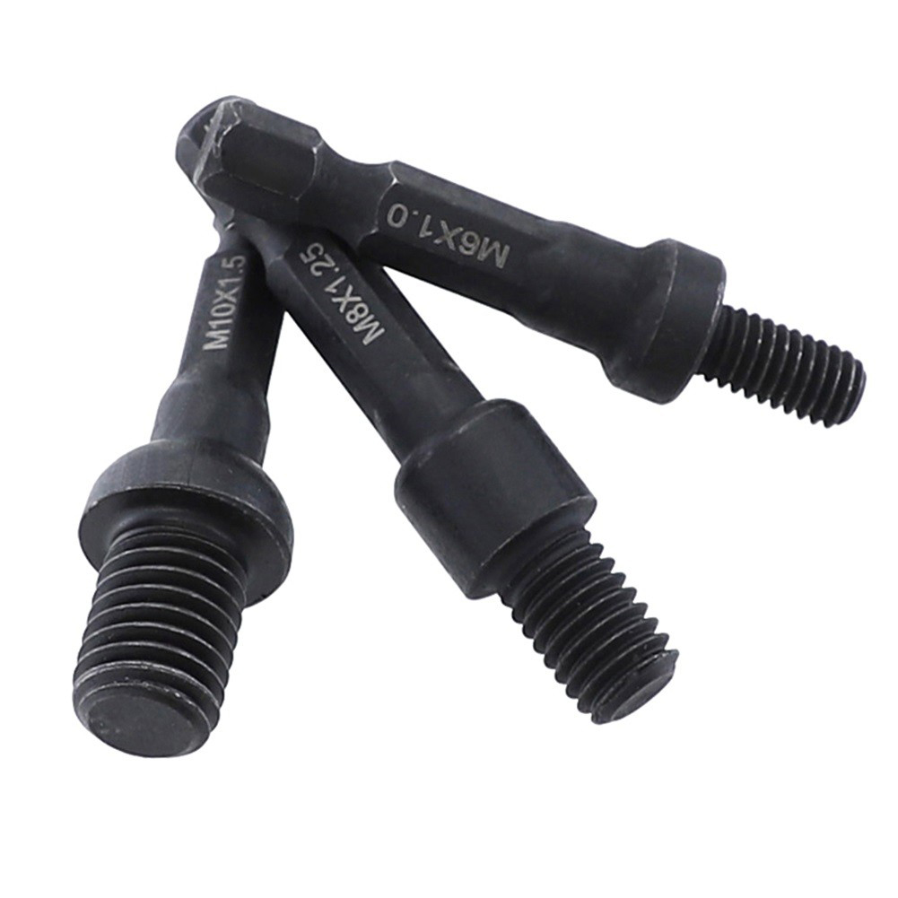 Power Tools Underwater - 3Pcs Socket Adapter M6/M8/M10 Cr-Mo Self-Tapping