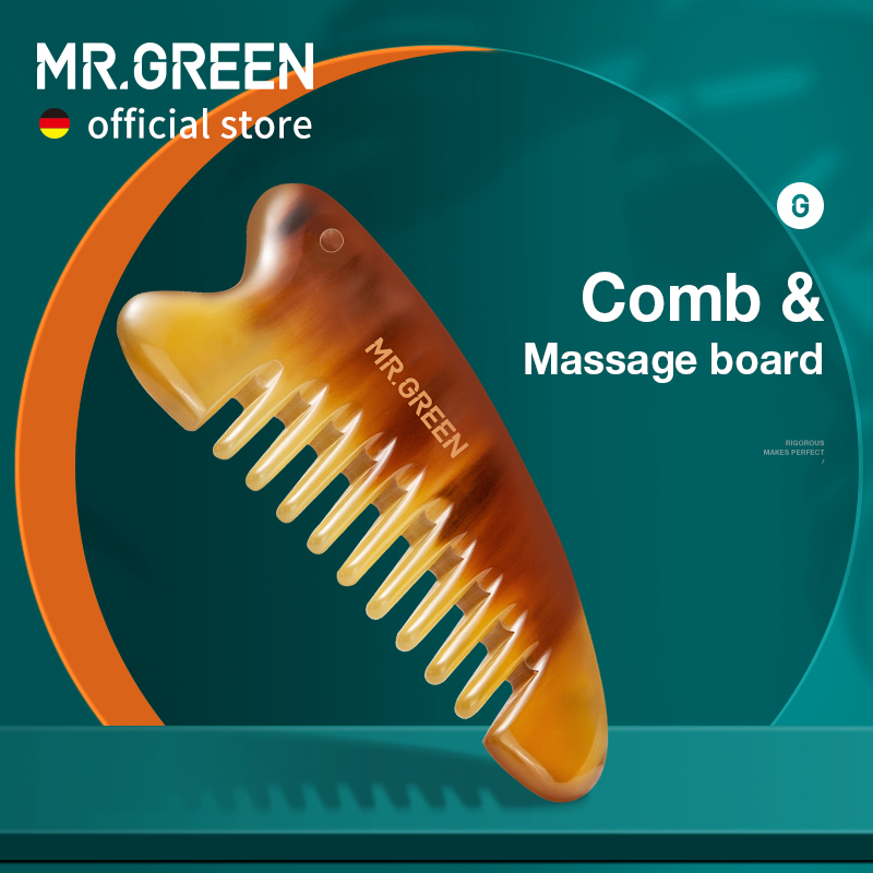 Power Tools Green Color - MR.GREEN Comb With Guasha Scraping Massage