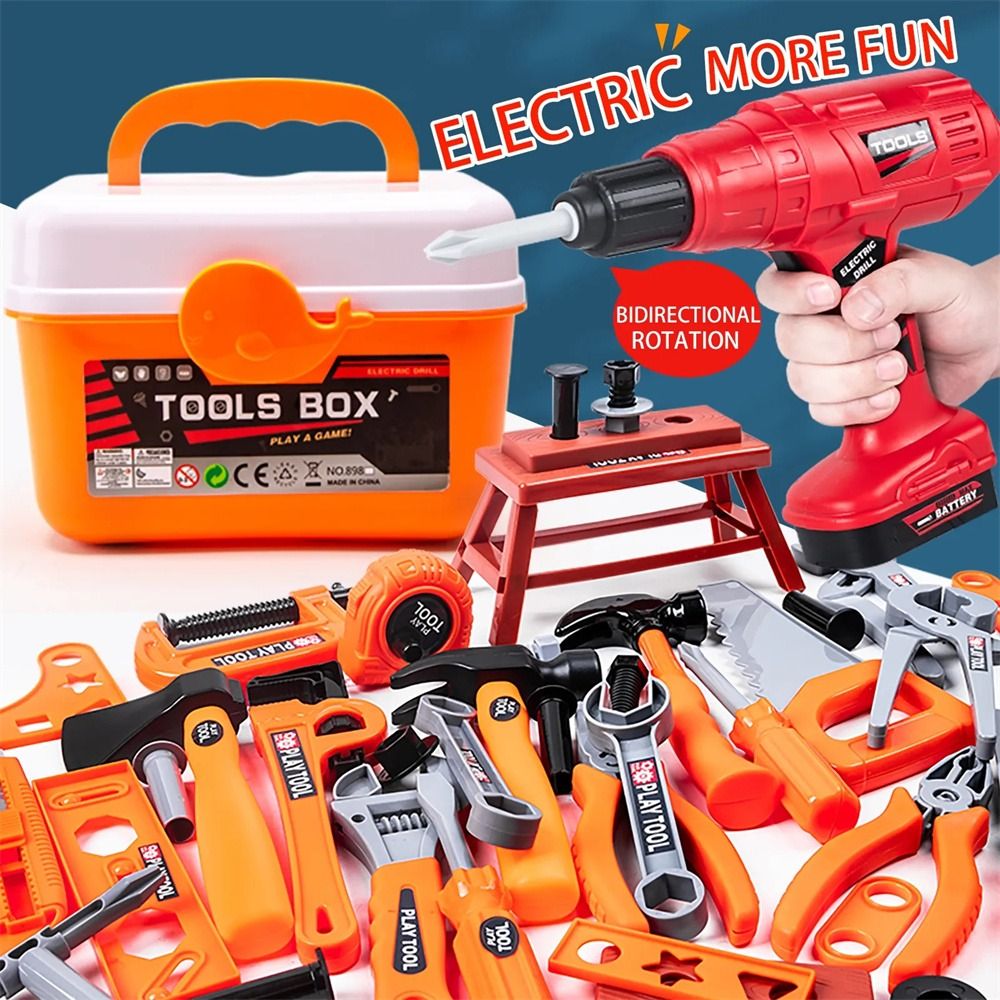 Power Tools Kids - Electric Toy Drill Repair Tools Toys