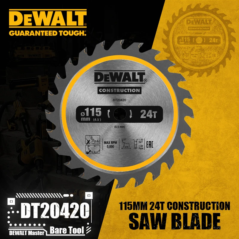 Power Tools Construction - DEWALT DT20420 Construction Circ Saw Blade