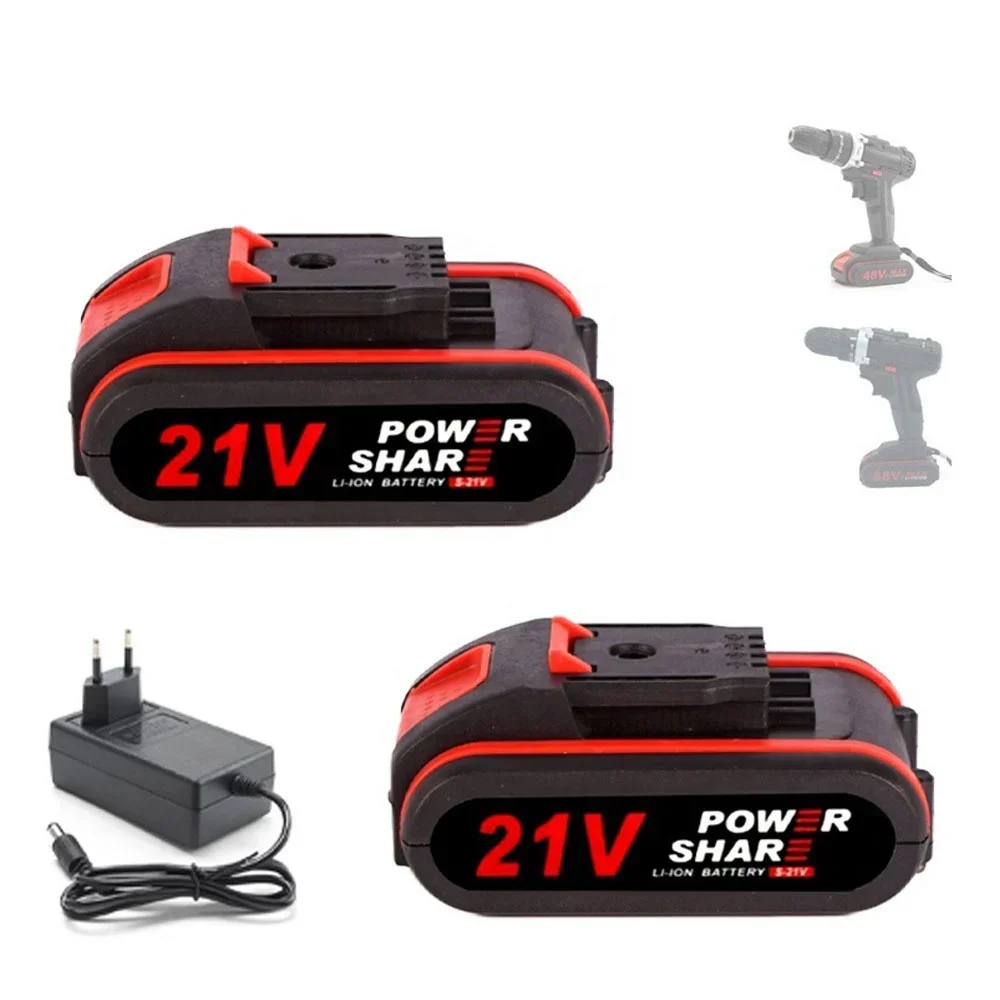 Cordless Drill Driver - 21V Rechargeable Lithium Ion Battery Cordless