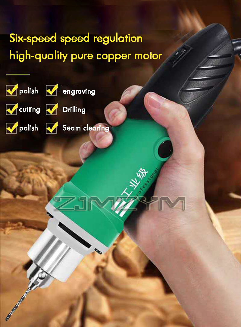 Power Tools Underwater - 6-Position Variable Speed High-Power Engraver Electric