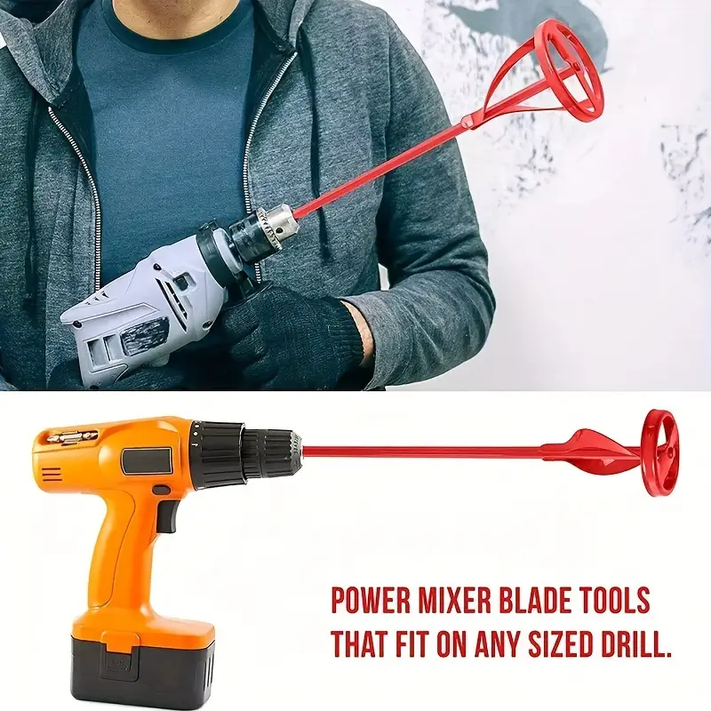 Power Tools Construction - 1Pc durable hexagonal shaft gypsum paint