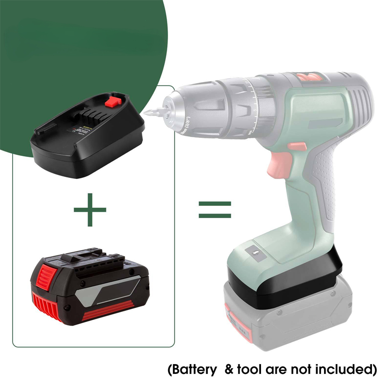 Battery Adapter For Bosch/Dewa - Power Tools Green Color recension och pris