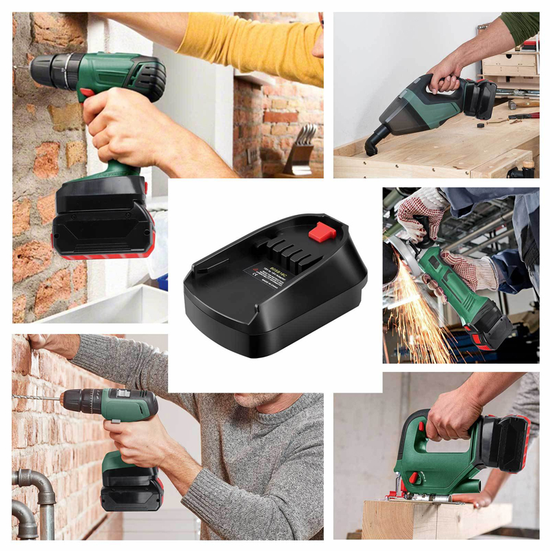 Battery Adapter For Bosch/Dewa - Power Tools Green Color recension och pris