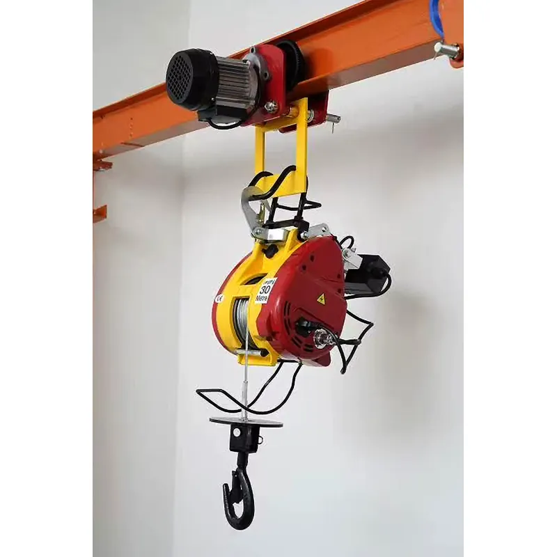 Mini Electric Wire Rope Hoist  - Power Tools Construction recension och pris