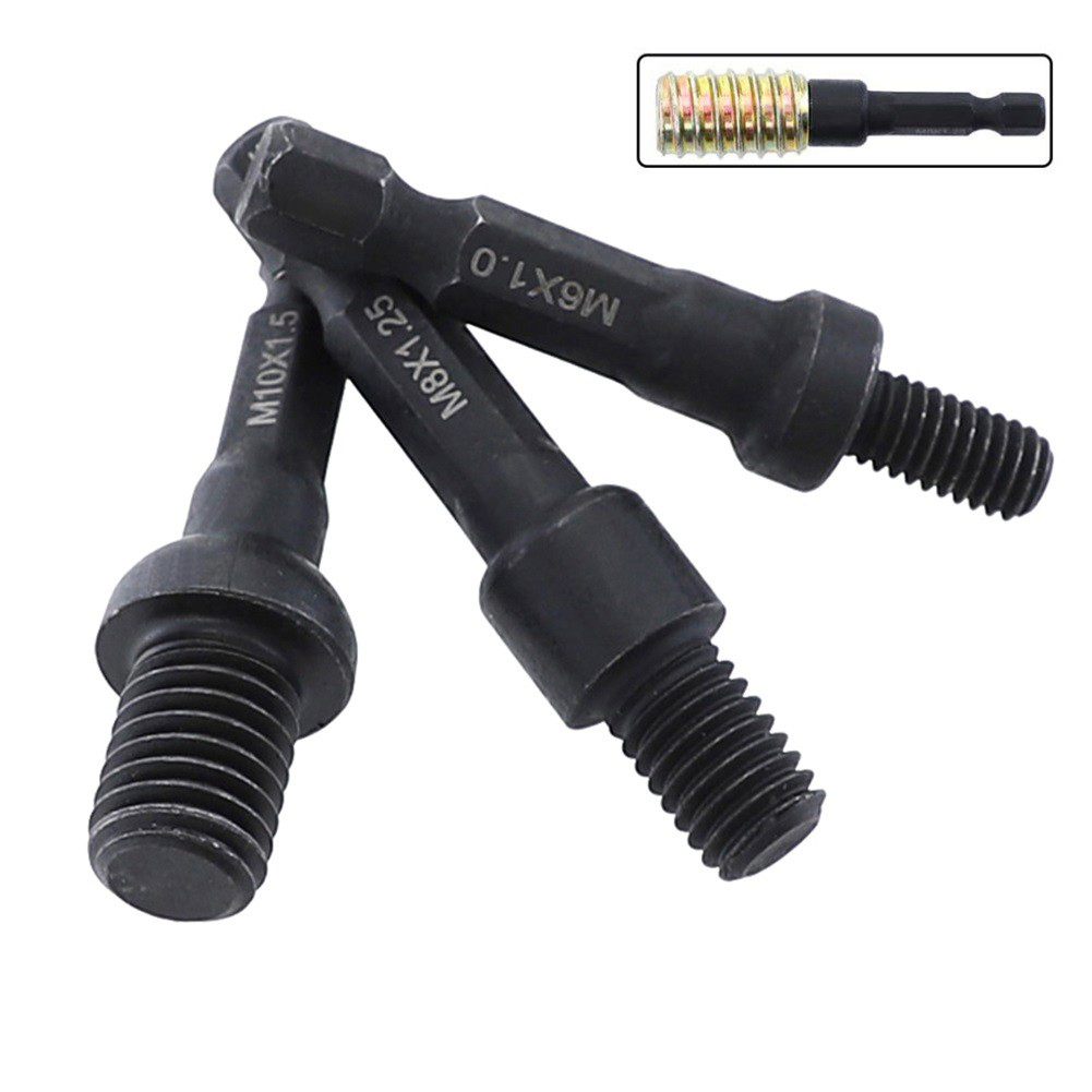 3Pcs Socket Adapter M6/M8/M10  - Power Tools Underwater recension och pris