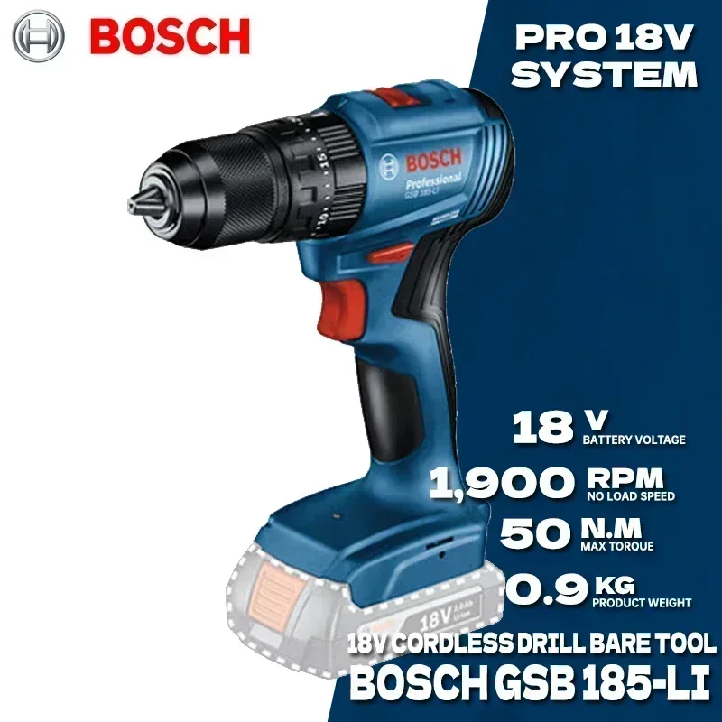 Bosch GSB 185-LI 18V Cordless  - Cordless Drill Driver recension och pris