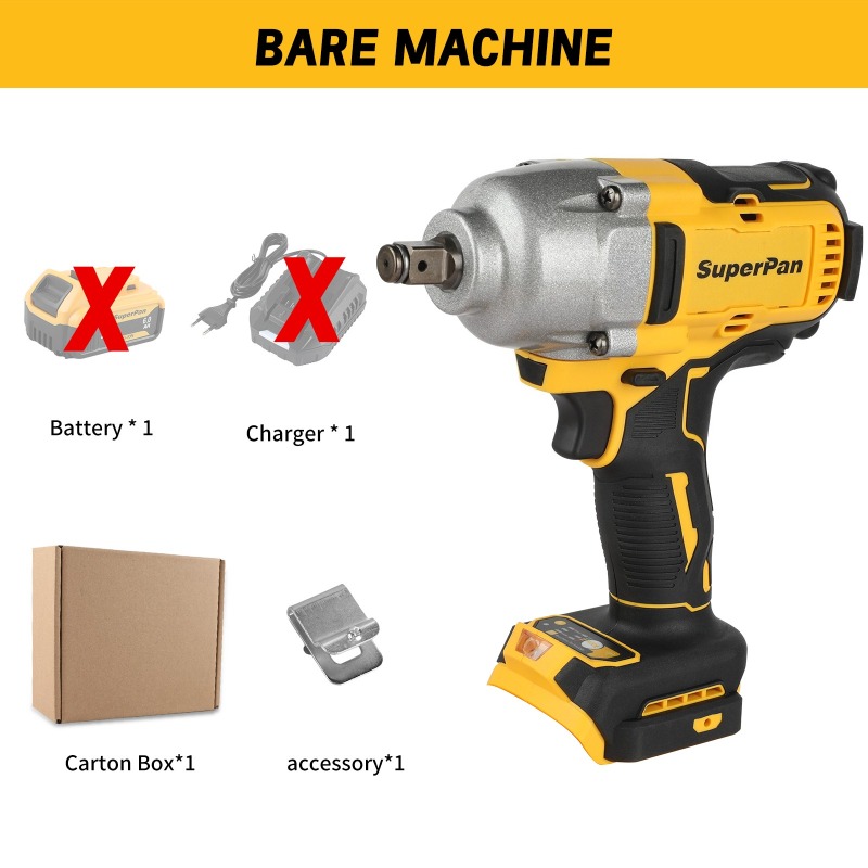 Brushless Cordless Impact Wren - Power Tools Construction recension och pris