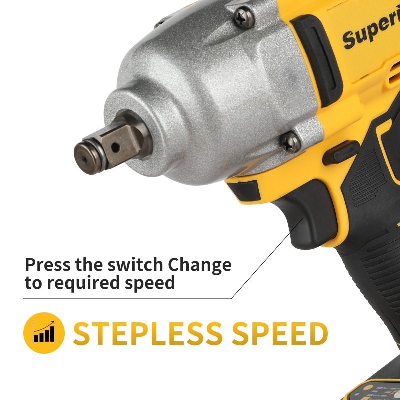 Brushless Cordless Impact Wren - Power Tools Construction recension och pris