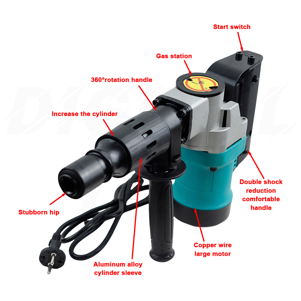 1200W Heavy Duty Electric Hamm - Power Tools Construction recension och pris