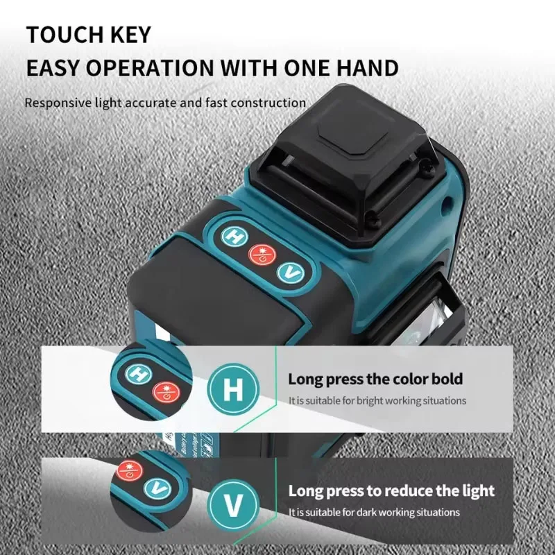 Makita 16-Line Cross Level 360 - Power Tools Green Color recension och pris