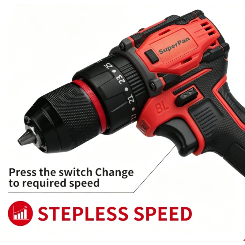 Superpan 60Nm Brushless Cordle - Cordless Drill Driver recension och pris