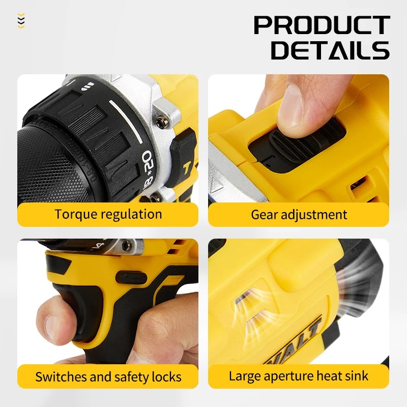 NEW 2026 DEWALT DCD805 Hand Im - Cordless Drill Driver recension och pris