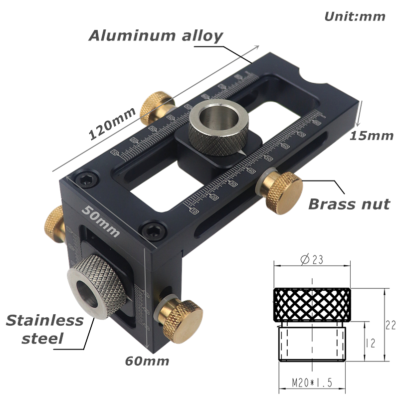 2 in 1 Doweling Jig Kit Drill  - Power Tools Kids recension och pris