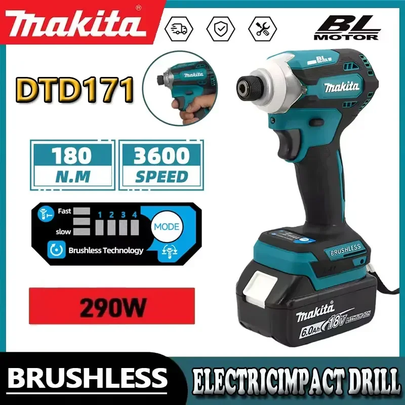 Makita DTD171 Brushless Impact - Cordless Drill Driver recension och pris