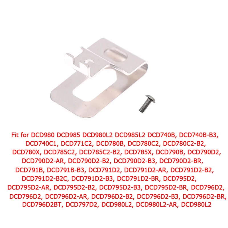1/2Pcs Belt Clip Hook With Scr - Cordless Drill Driver recension och pris