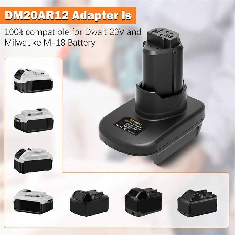 HAKSINKY Battery Adapter DM18A - Power Tools Ridgid recension och pris