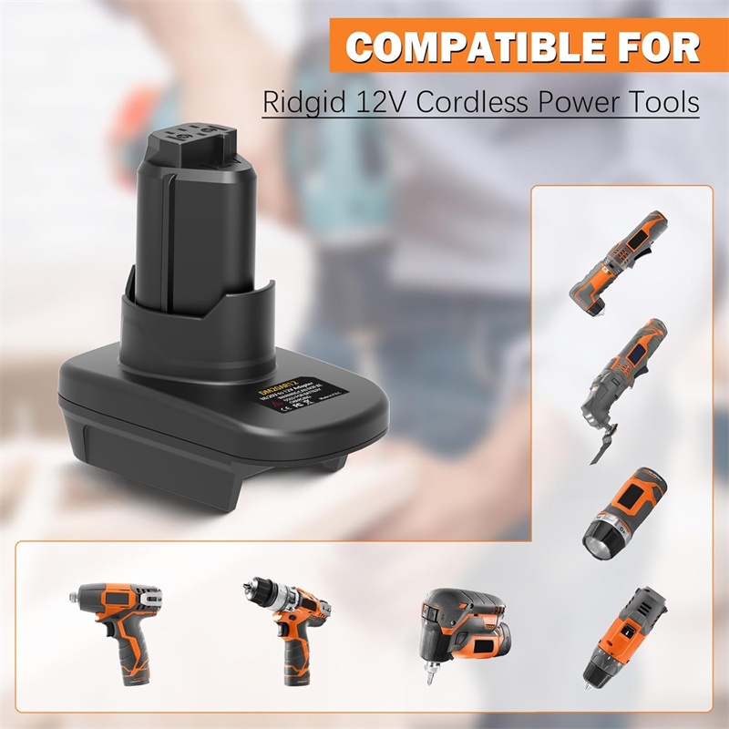 HAKSINKY Battery Adapter DM18A - Power Tools Ridgid recension och pris